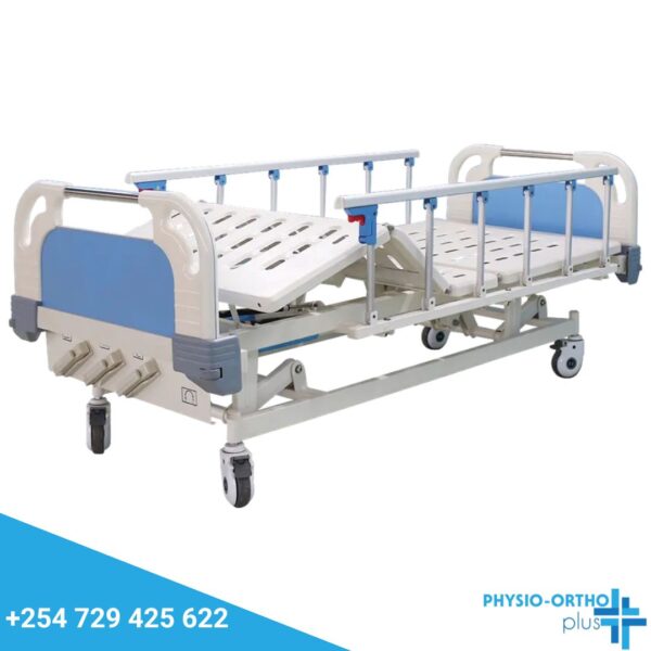 three crank hospital bed